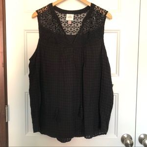 Knox Rose Black Tank